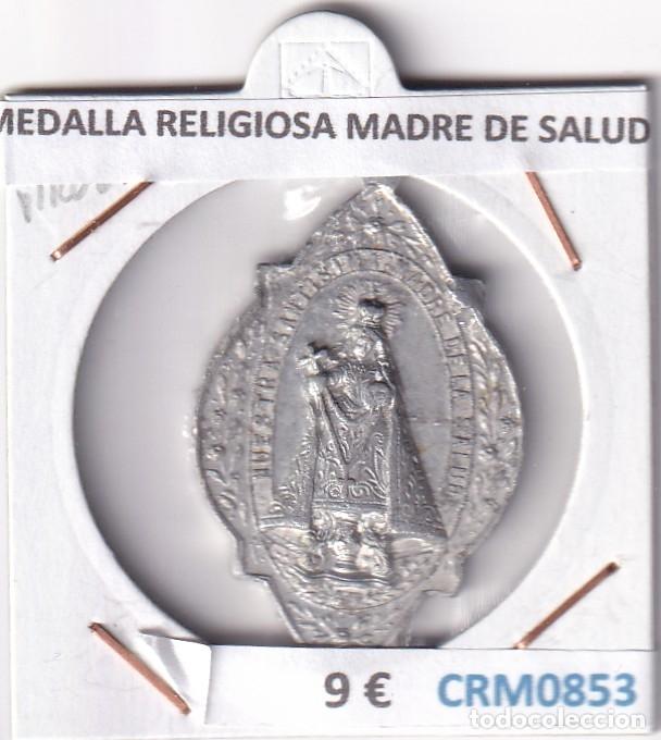 Medallas hist&oacute;ricas: CRM0853 MEDALLA RELIGIOSA MADRE DE LA SALUD