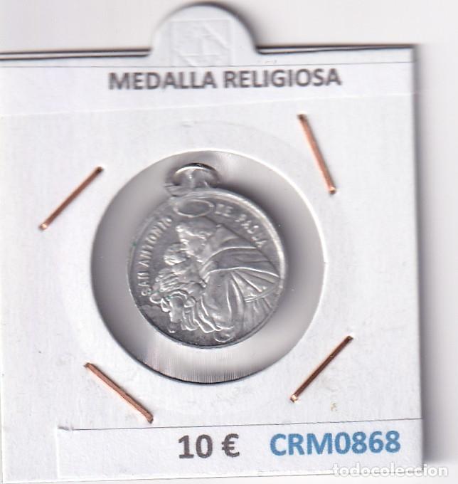 Medallas hist&oacute;ricas: CRM0868 MEDALLA RELIGIOSA