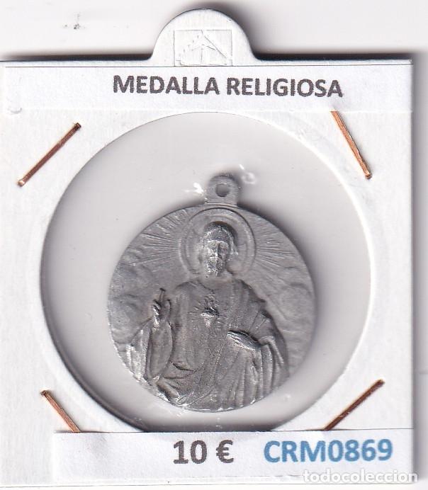 Medallas hist&oacute;ricas: CRM0869 MEDALLA RELIGIOSA