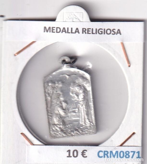 Medallas hist&oacute;ricas: CRM0871 MEDALLA RELIGIOSA
