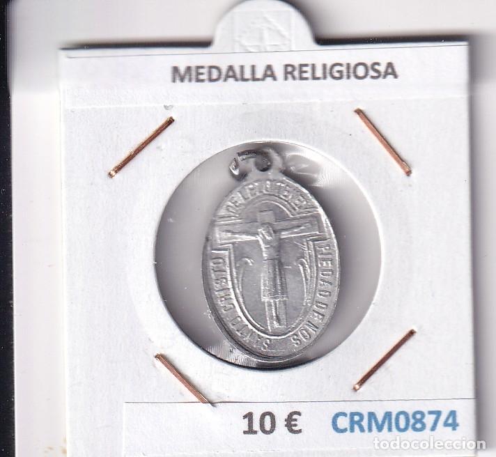 Medallas hist&oacute;ricas: CRM0874 MEDALLA RELIGIOSA