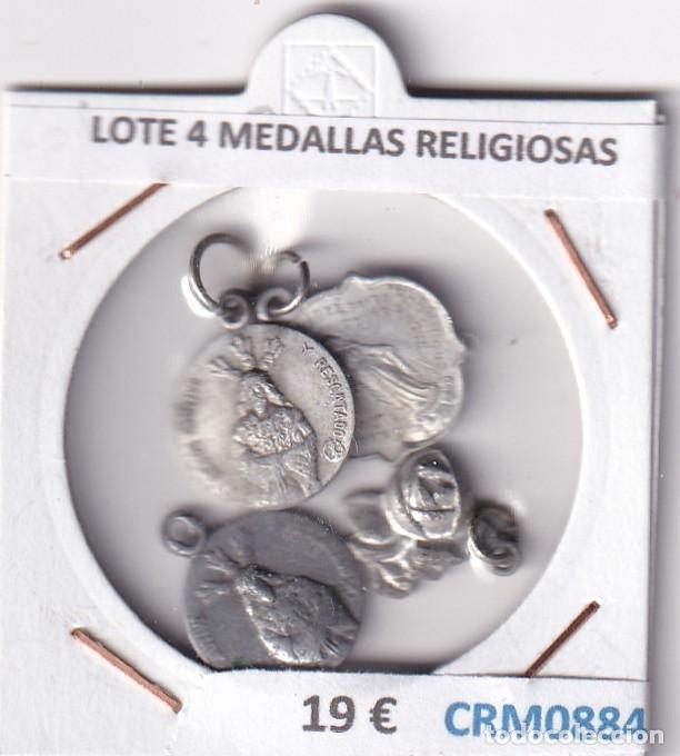 Medallas hist&oacute;ricas: CRM0884 LOTE 4 MEDALLAS RELIGIOSAS