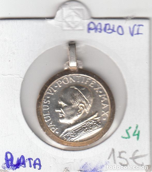 Medallas hist&oacute;ricas: CRM0054 MEDALLA PABLO VI CON ARGILLA PLATA