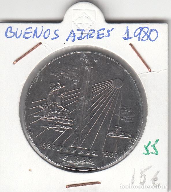 Medallas hist&oacute;ricas: CRM0055 MEDALLA BUENOS AIRES 1980