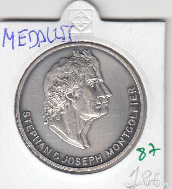Medallas hist&oacute;ricas: CRM0087 MEDALLA STEPHAN &amp; JOSEPH MONTGOLFIER