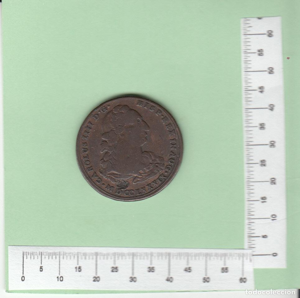 Medallas hist&oacute;ricas: CRM0090 MEDALLA CARLOS IV PROCLAMACION EN CARMONA