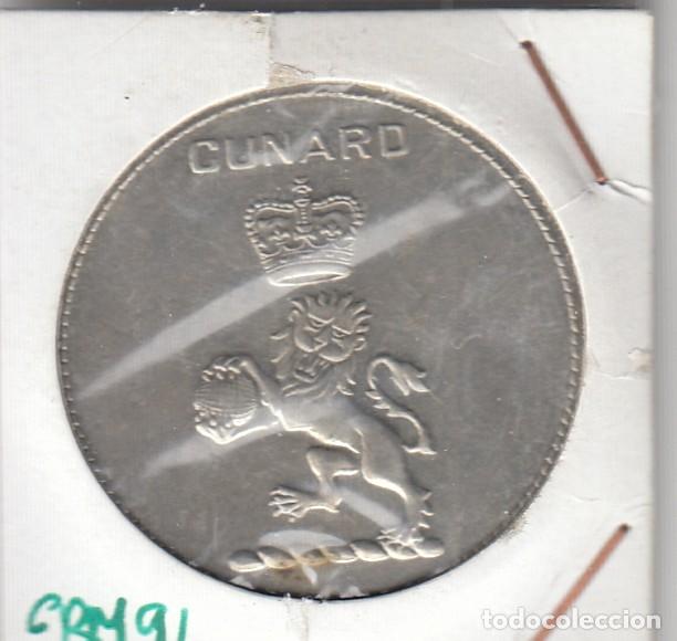 Medallas hist&oacute;ricas: CRM0091 MEDALLA CUNARD PRINCESS