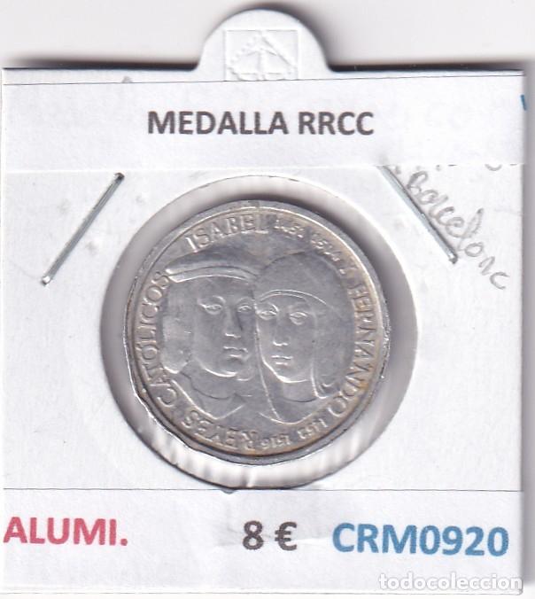 Medallas hist&oacute;ricas: CRM0920 MEDALLA RRCC ALUMINIO