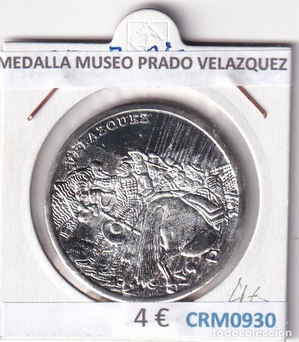 Medallas hist&oacute;ricas: CRM0930 MEDALLA MUSEO DEL PRADO VELAZQUEZ