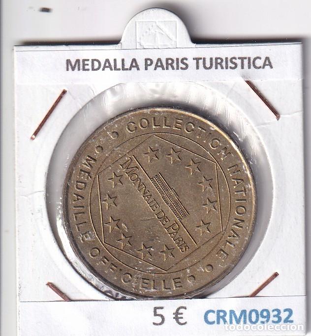 Medallas hist&oacute;ricas: CRM0932 MEDALLA PARIS TURISTICA