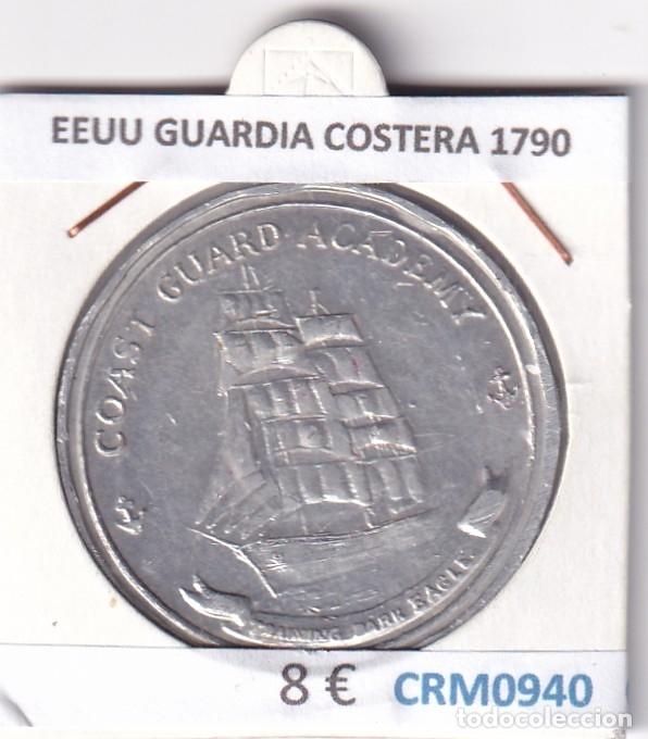 Medallas hist&oacute;ricas: CRM0940 MEDALLA EEUU GUARDIA COSTERA 1790
