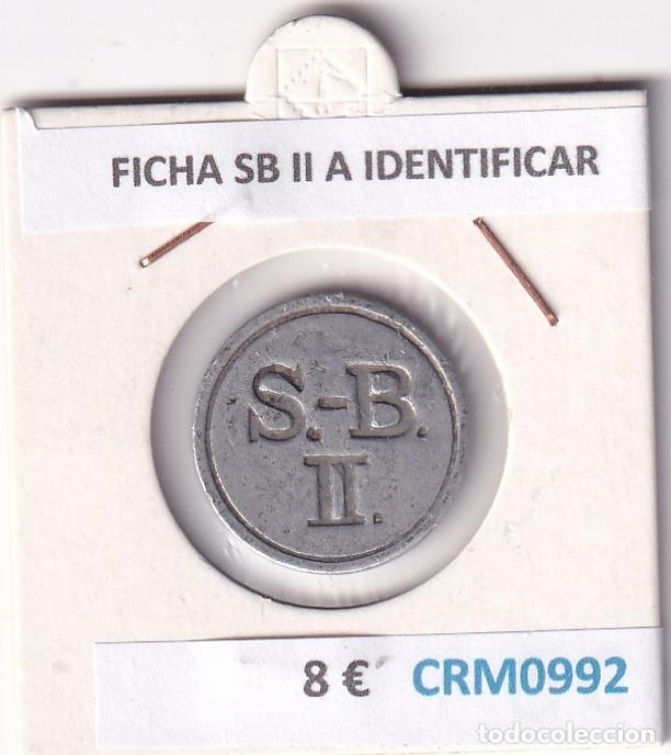 Medallas hist&oacute;ricas: CRM0991 FICHA MARTINSA BONOS