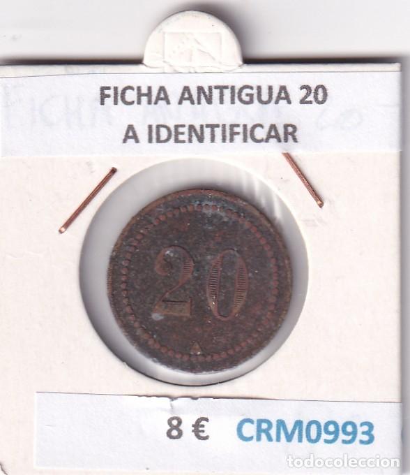 Medallas hist&oacute;ricas: CRM0992 FICHA SB II A IDENTIFICAR