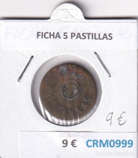 Historical Medals: CRM0998 FICHA AUTOSERVICIO LONDRES