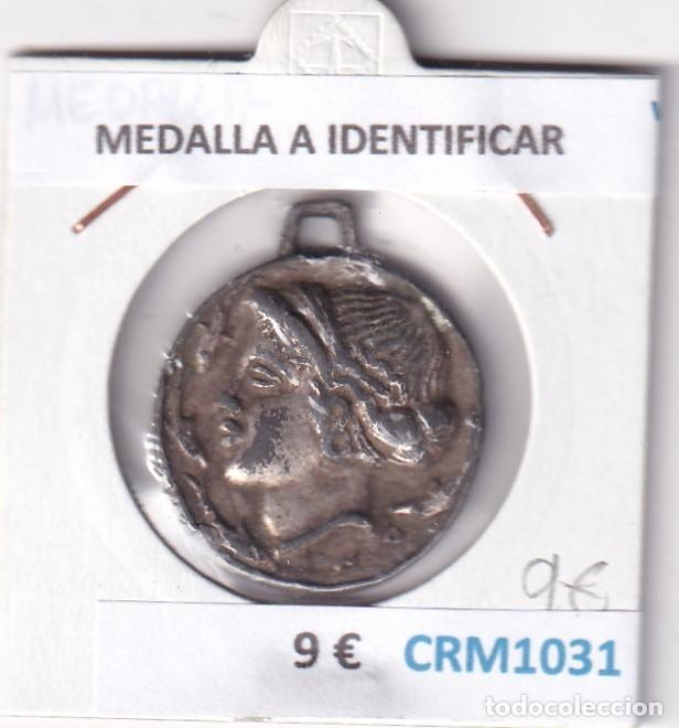 Medallas hist&oacute;ricas: CRM1030 MEDALLA A IDENTIFICAR