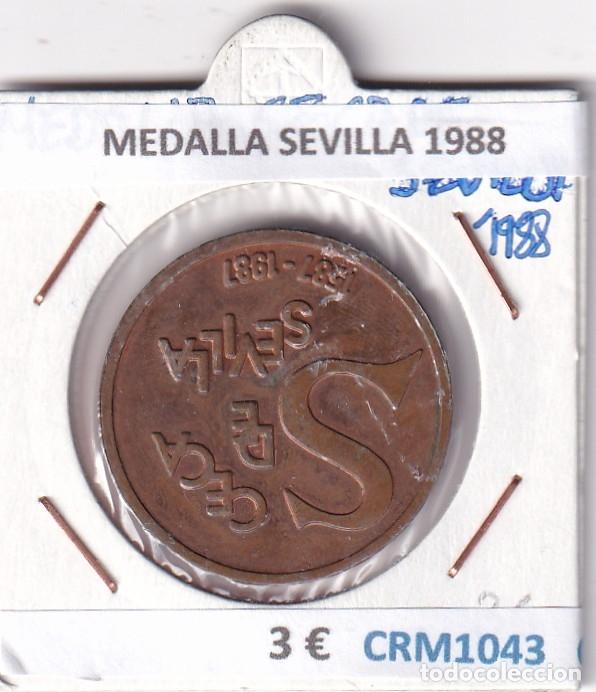 Medallas hist&oacute;ricas: CRM1043 MEDALLA SEVILLA 1988