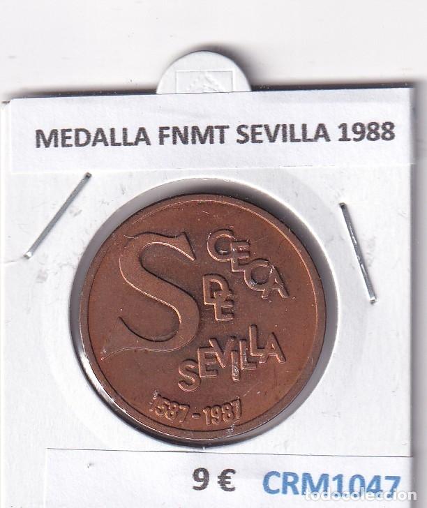 Medallas hist&oacute;ricas: CRM1047 MEDALLA FNMT SEVILLA 1988