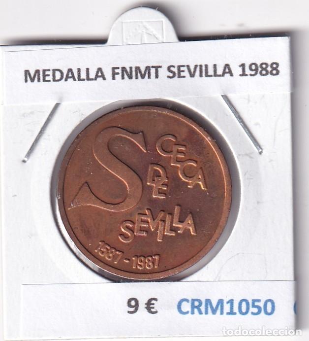 Medallas hist&oacute;ricas: CRM1050 MEDALLA FNMT SEVILLA 1988