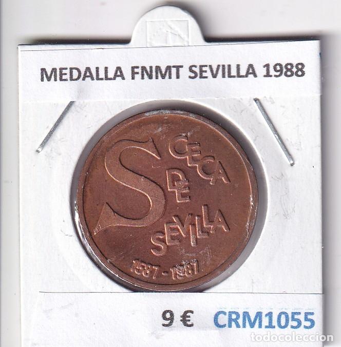 Medallas hist&oacute;ricas: CRM1055 MEDALLA FNMT SEVILLA 1988