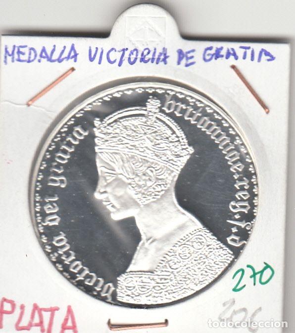 Medallas hist&oacute;ricas: CRM0270 MEDALLA PLATA VICTORIA DE GRATIA