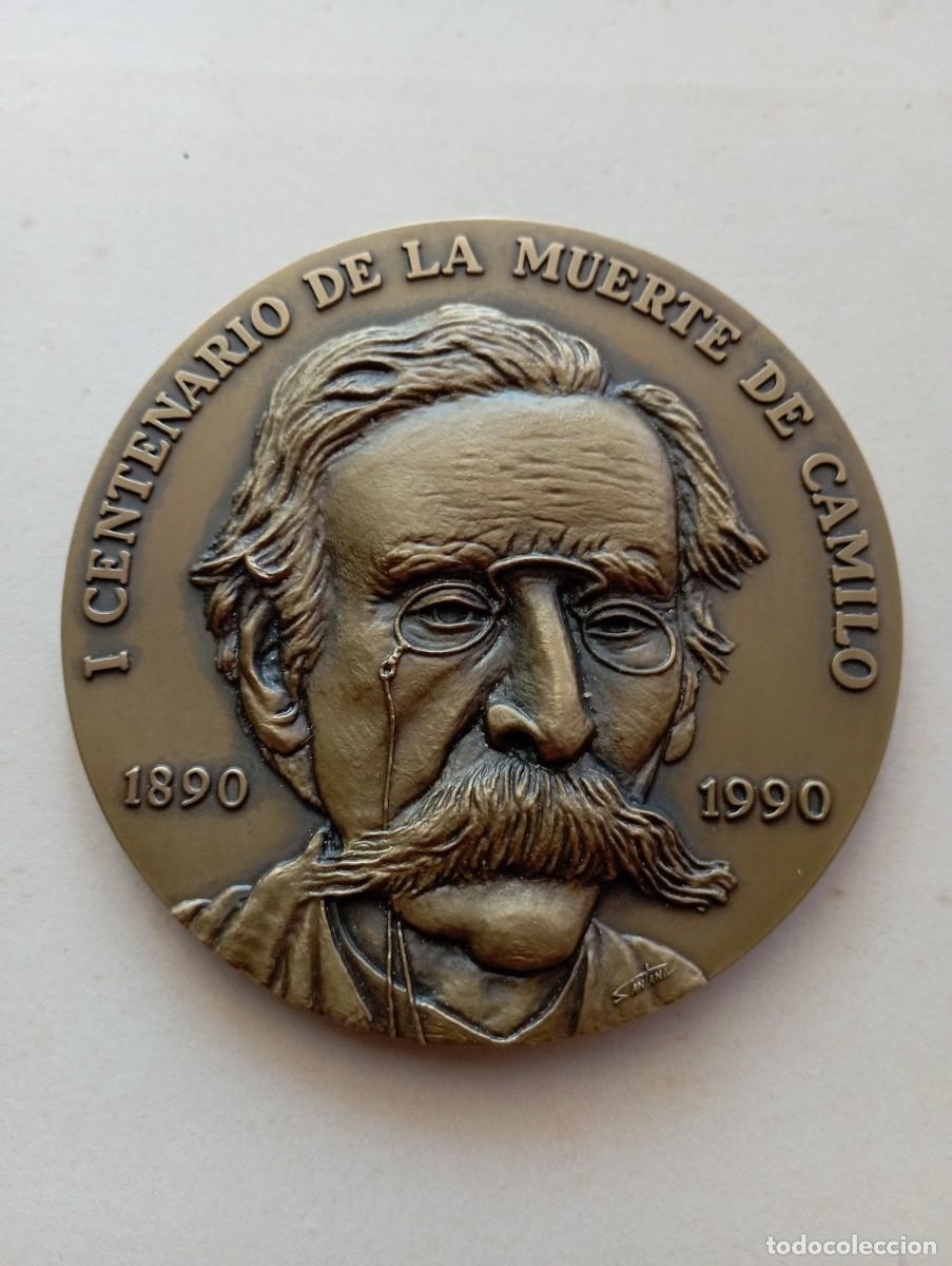 Medallas hist&oacute;ricas: Medalla Camilo Castelo. Universidad de Salamanca. Numerada