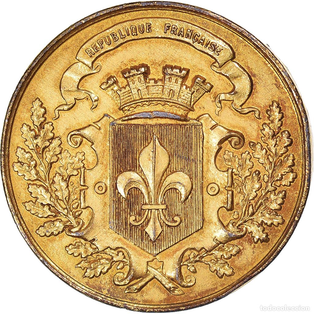 Medallas hist&oacute;ricas: [#1151042] Francia, medalla, Troisi&egrave;me R&eacute;publique, Testelin nomm&eacute; Pr&eacute;fet du Nord, 1870