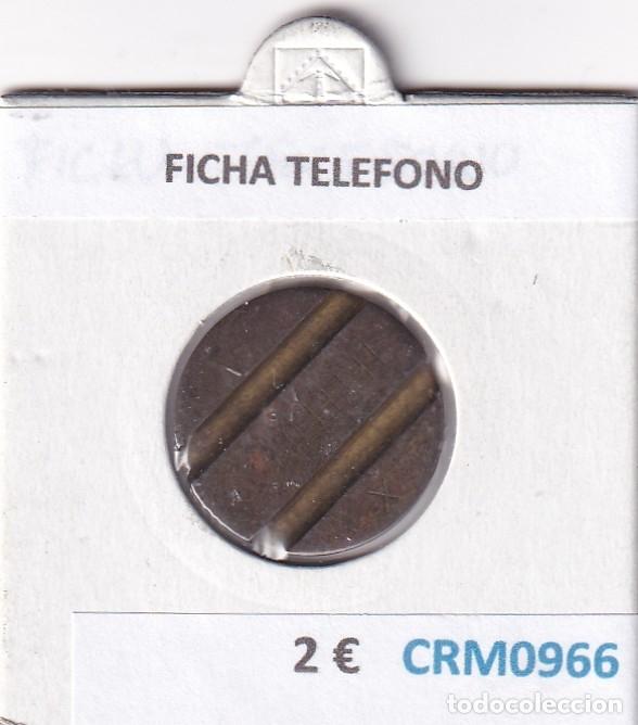 Medalhas hist&oacute;ricas: CRM0966 FICHA TELEFONO
