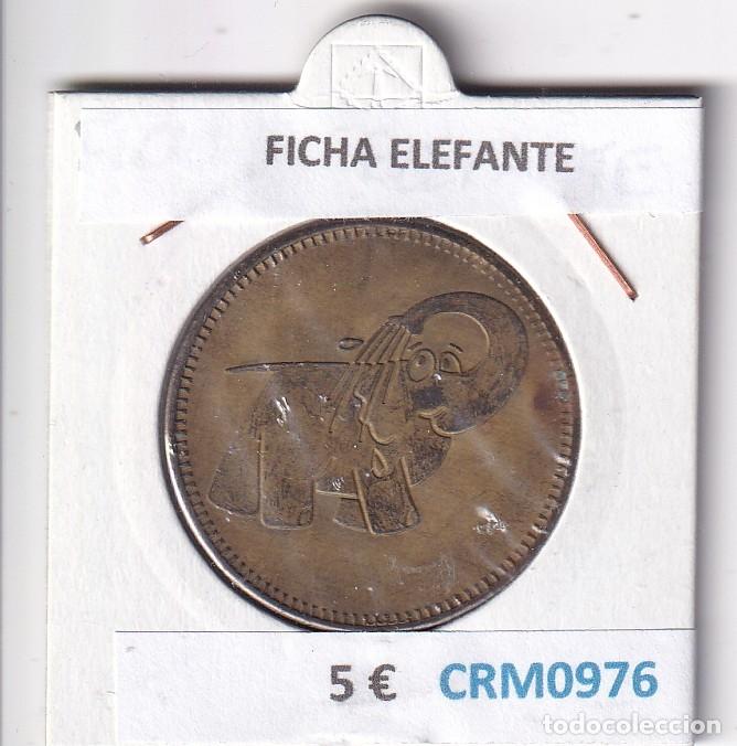 Medallas hist&oacute;ricas: CRM0976 FICHA ELEFANTE