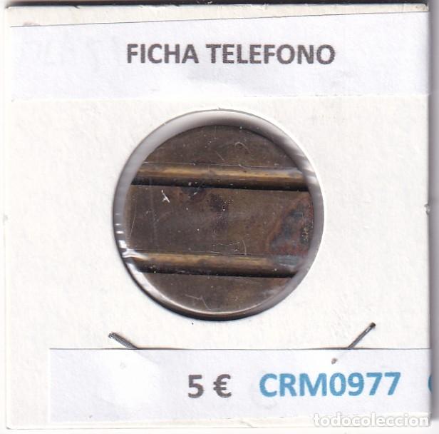 Medallas hist&oacute;ricas: CRM0977 FICHA TELEFONO