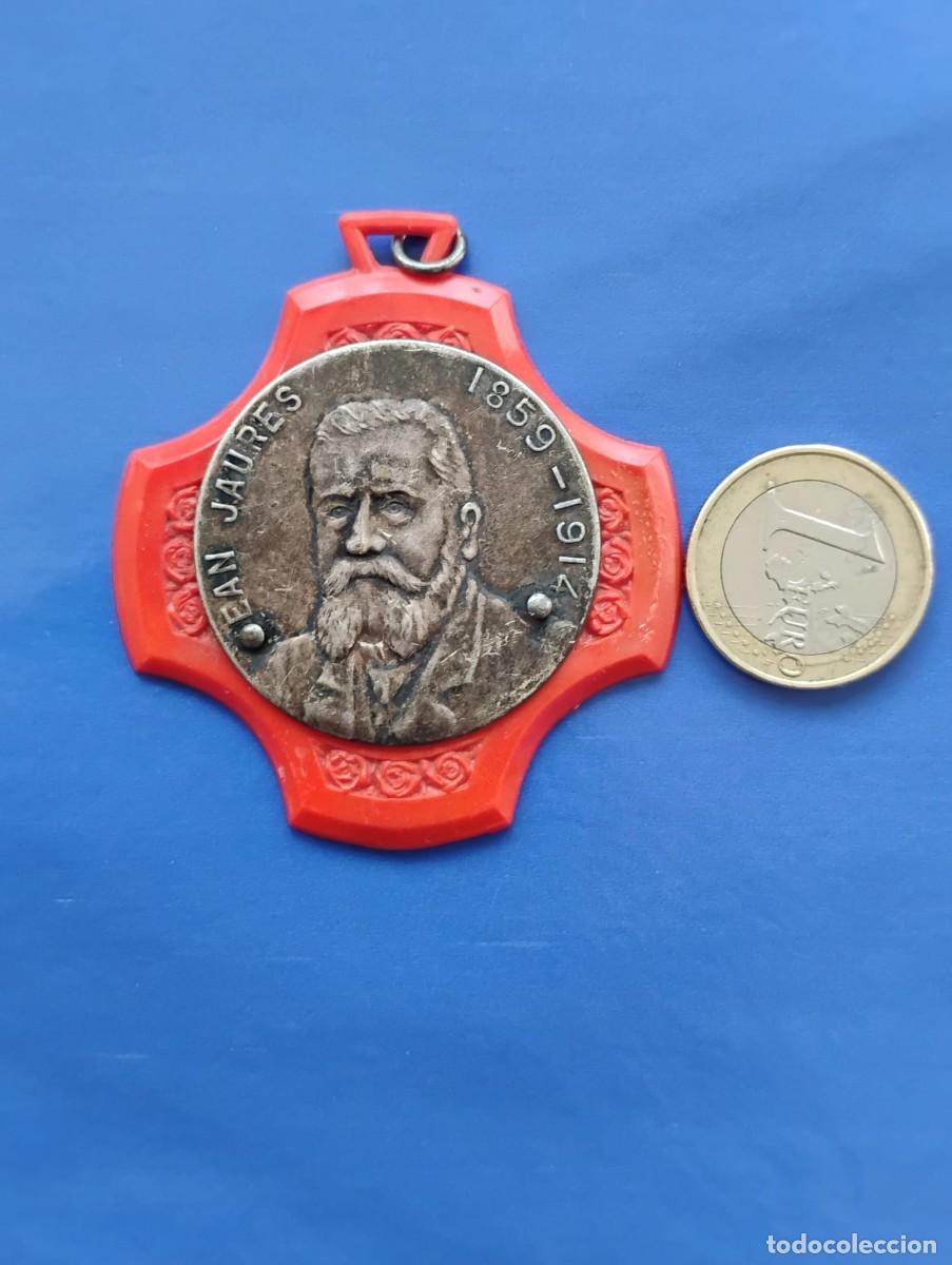 Medallas hist&oacute;ricas: MEDALLA FRANCESA JEAN JAURES - 1859-1914