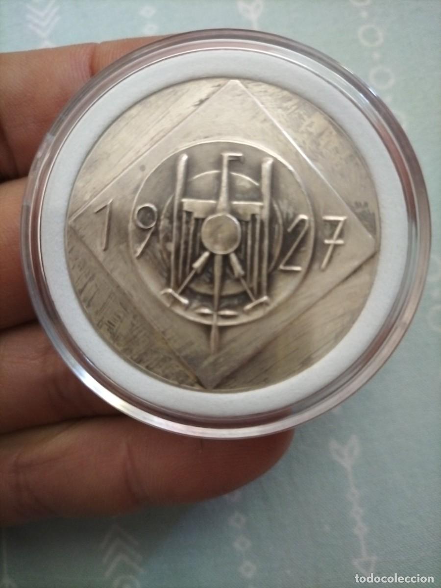 Medallas hist&oacute;ricas: medalla de plata alemana del 18.&ordm; Festival Federal de Tiro(Deutsches Bundesschie&szlig;en)Munich 1927