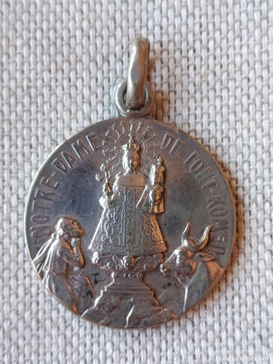 Medalhas hist&oacute;ricas: Medalla Mare de D&eacute;u Font - Romeu. Alta Cerdanya. (Notre Dame de Font - Romeu)