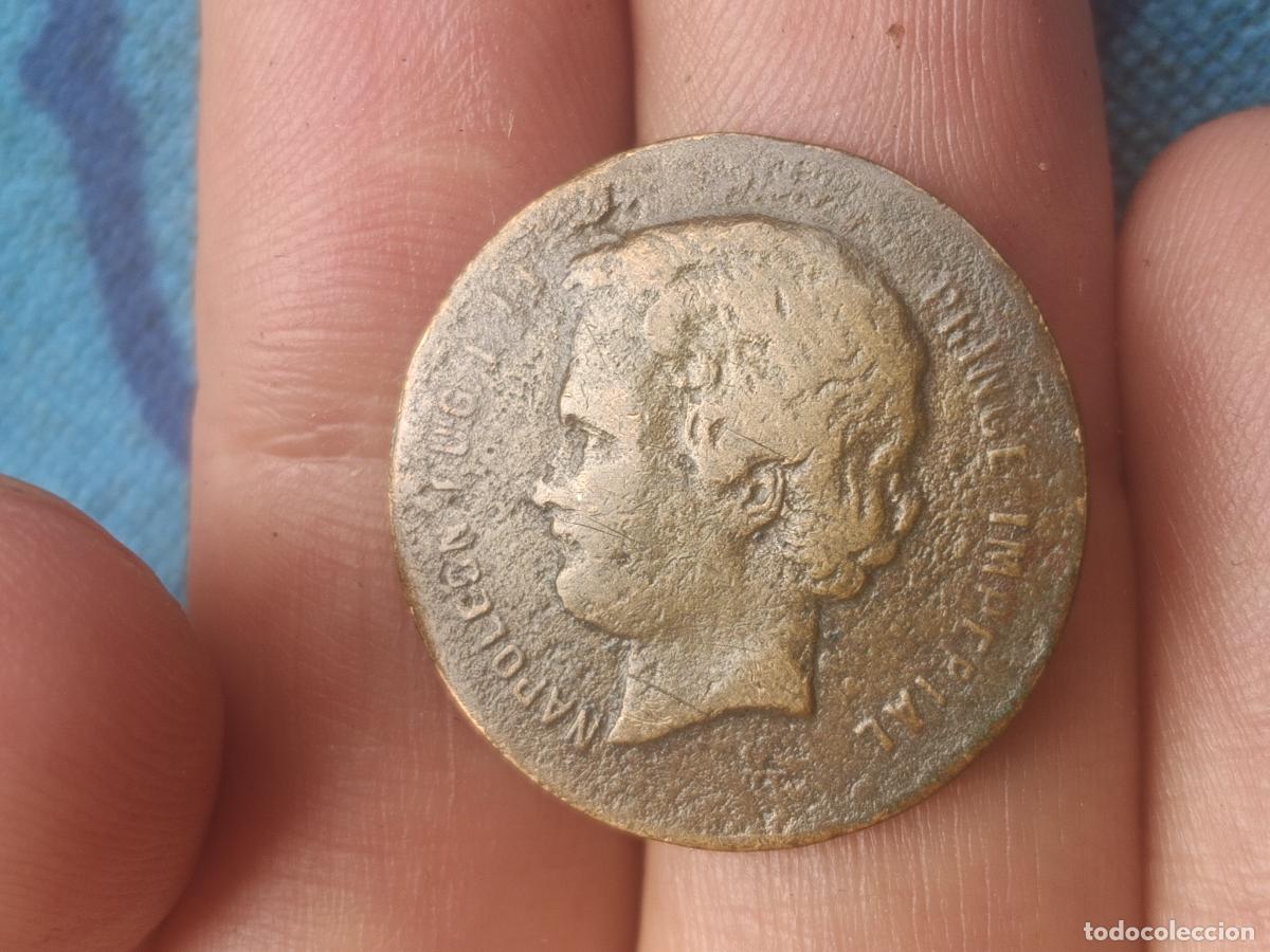 Medallas hist&oacute;ricas: FRANCIA. PRINCIPE NAPOL&Eacute;ON IV Medalla. M&eacute;daillette, Napol&eacute;on Prince imp&eacute;rial