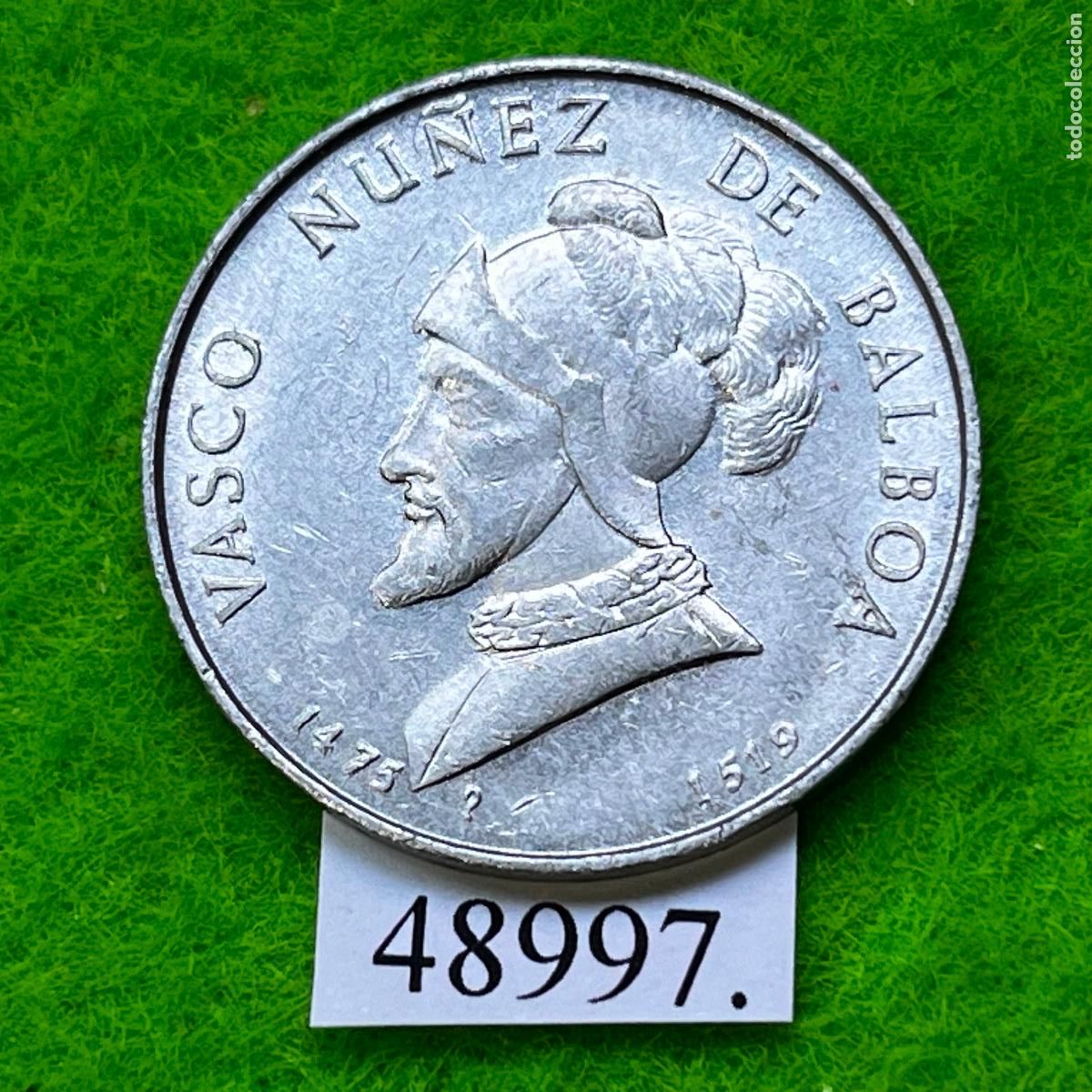 Medallas hist&oacute;ricas: FICHA , MEDALLA , VASCO NU&Ntilde;EZ DE BALBOA, CONQUISTADOR Y EXPLORADOR ESPA&Ntilde;OL, TOKEN, JETON