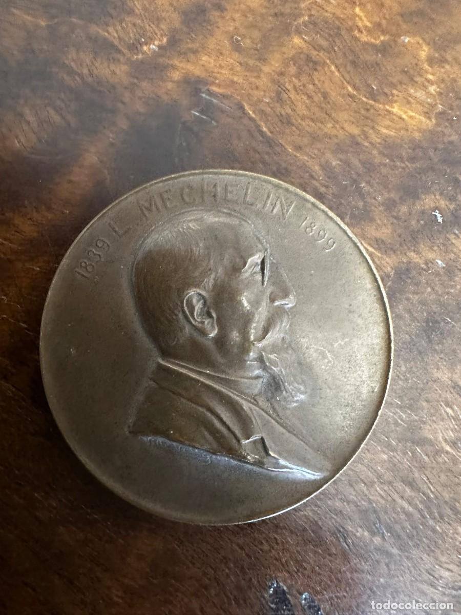 Medallas hist&oacute;ricas: RAREZA 1899: MEDALL&Oacute;N BRONCE LEO MECHELIN (VILLE VALLGREN) - RESISTENCIA FINLANDIA IMPERIO RUSO