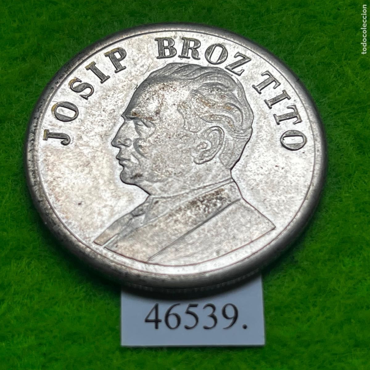 Medallas hist&oacute;ricas: Yugoslavia, medalla conmemorativa, mariscal Josip Broz Tito