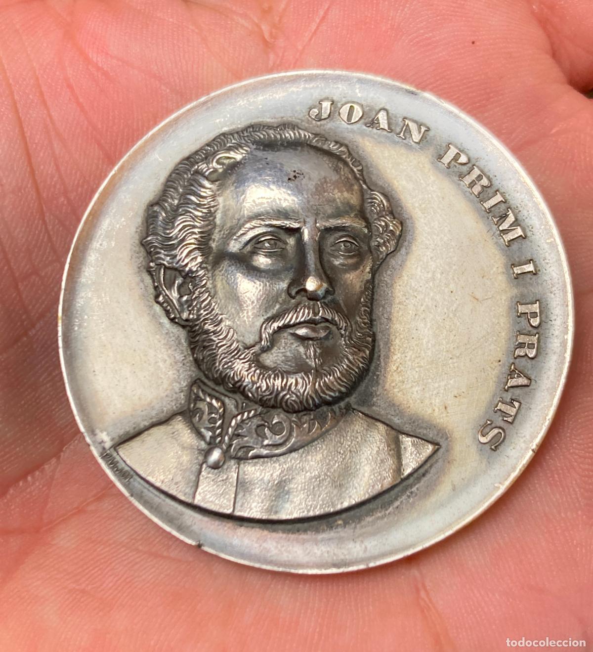 Medallas hist&oacute;ricas: MEDALLA JOAN PRIM I PRATS, 1814-1870 REUS