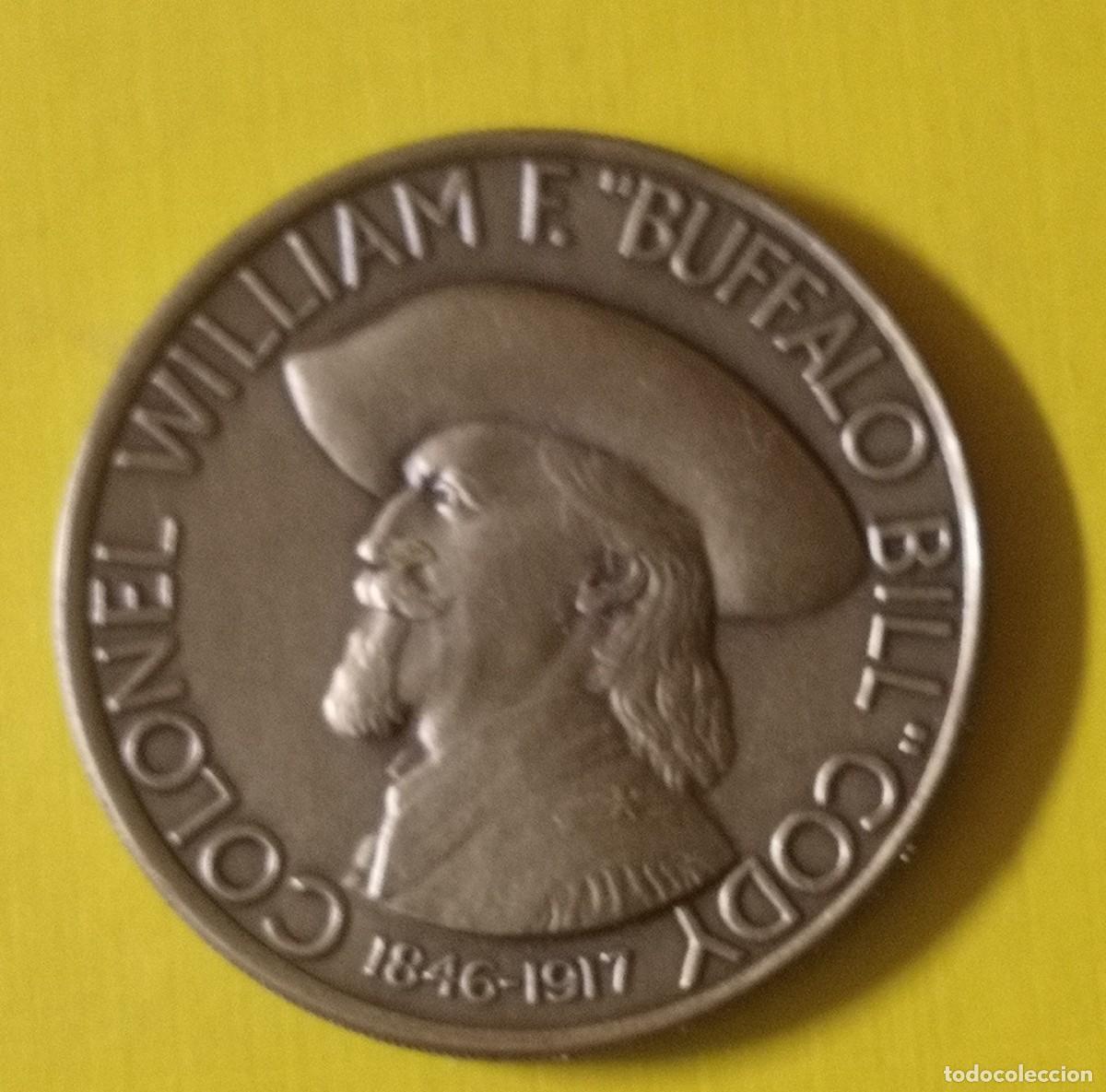 Medallas hist&oacute;ricas: medalla de Buffalo Bill de 1973 - Foto 2