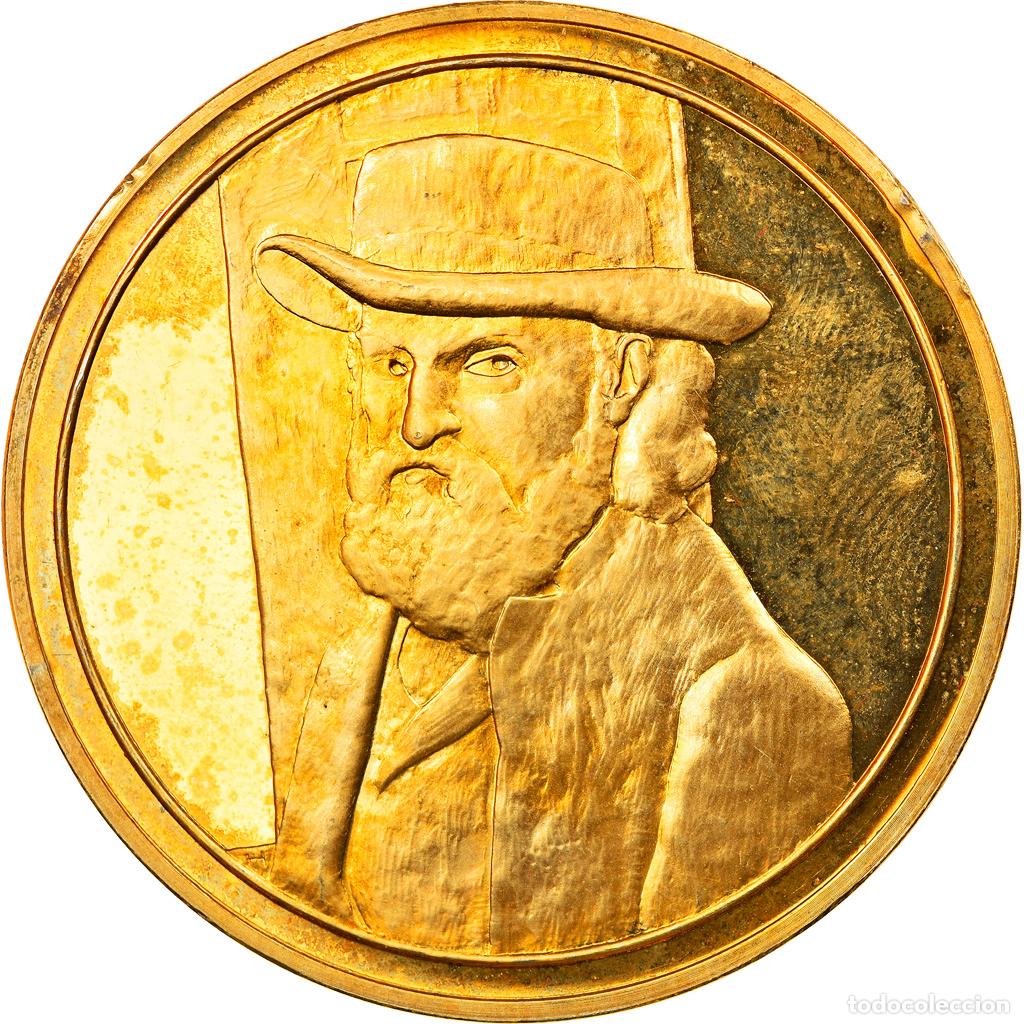 Medallas hist&oacute;ricas: [#67933] Francia, Medal, French Fifth Republic, Arts & Culture, EBC, Oro vermeil