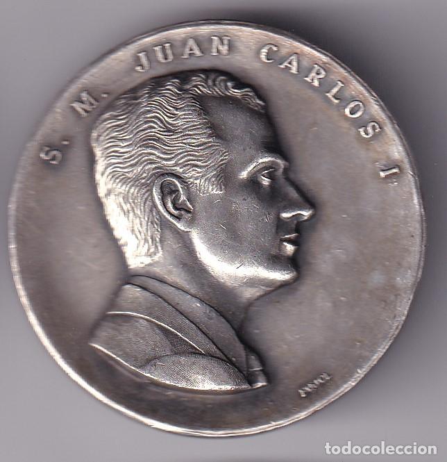 Historische Medaillen: MEDALLA DE JUAN CARLOS REY DE ESPA&Ntilde;A DEL A&Ntilde;O 1975 DE 5cm DE DIAMETRO