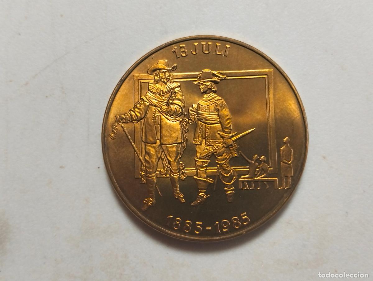 Medalhas hist&oacute;ricas: MEDALLA CENTENARIO DEL RIJKSMUSEUN DE AMSTERDAM 1885-1985, DIAMETRO 38 MM