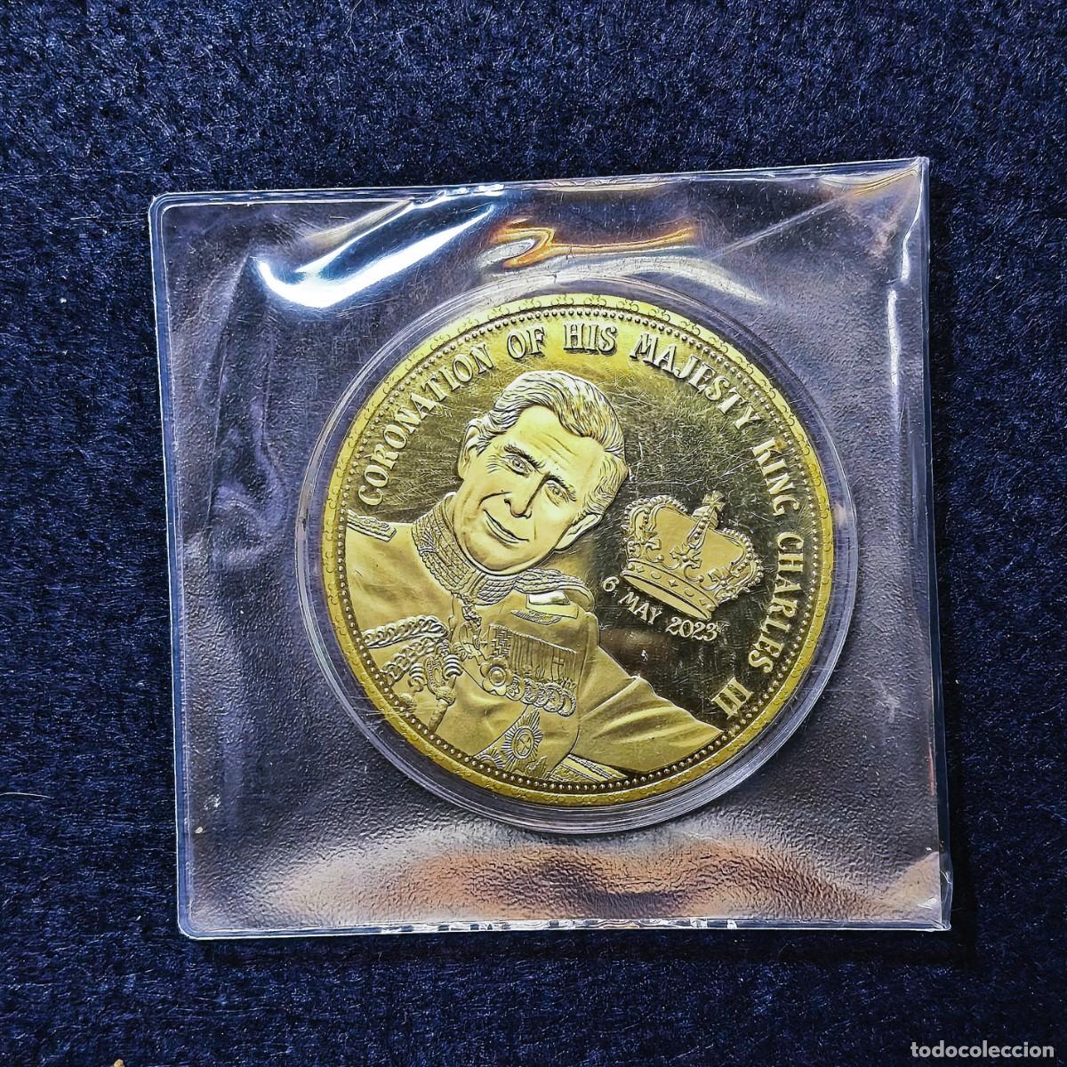 Medallas hist&oacute;ricas: MEDALLA CONMEMORATIVA CORONACION CARLOS III OFICIAL