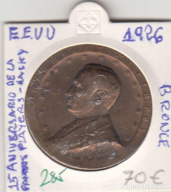 Historische Medaillen: CRM0285 MEDALLA EEUU 1926 BRONCE 15 ANV PLAYERS