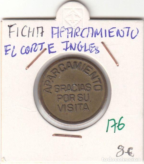 Historische Medaillen: CRM0176 MEDALLA FICHA APARCAMIENTO EL CORTE INGLES
