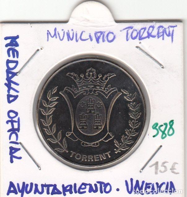 M&eacute;dailles historiques: CRM0388 MEDALLA OFICIAL AYUNTAMIENTO VALENCIA TORRENT