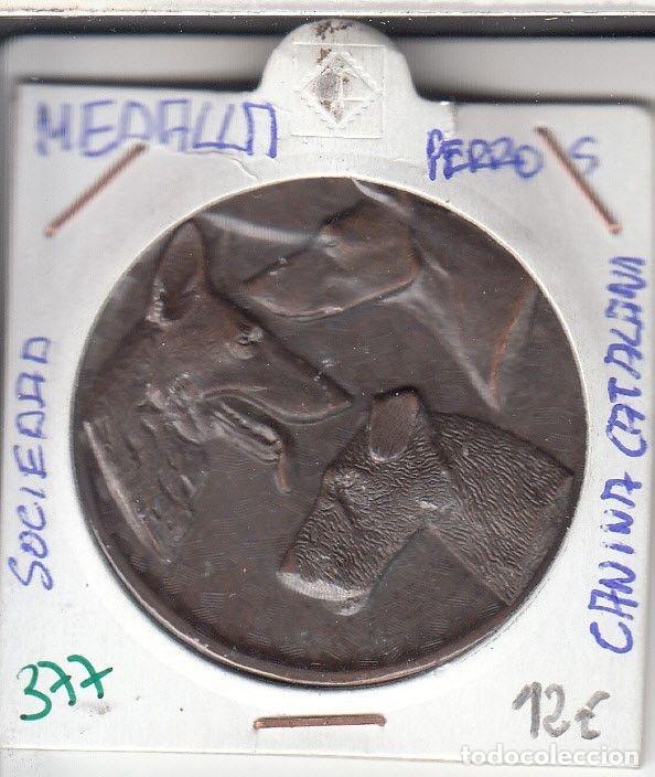 M&eacute;dailles historiques: CRM0377 MEDALLA SOCIEDAD CANINA CATALANA PERROS