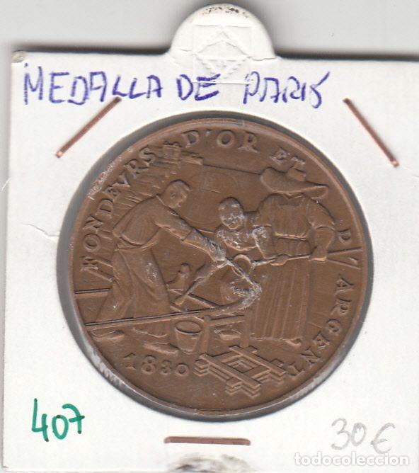 M&eacute;dailles historiques: CRM0407 MEDALLA DE PARIS