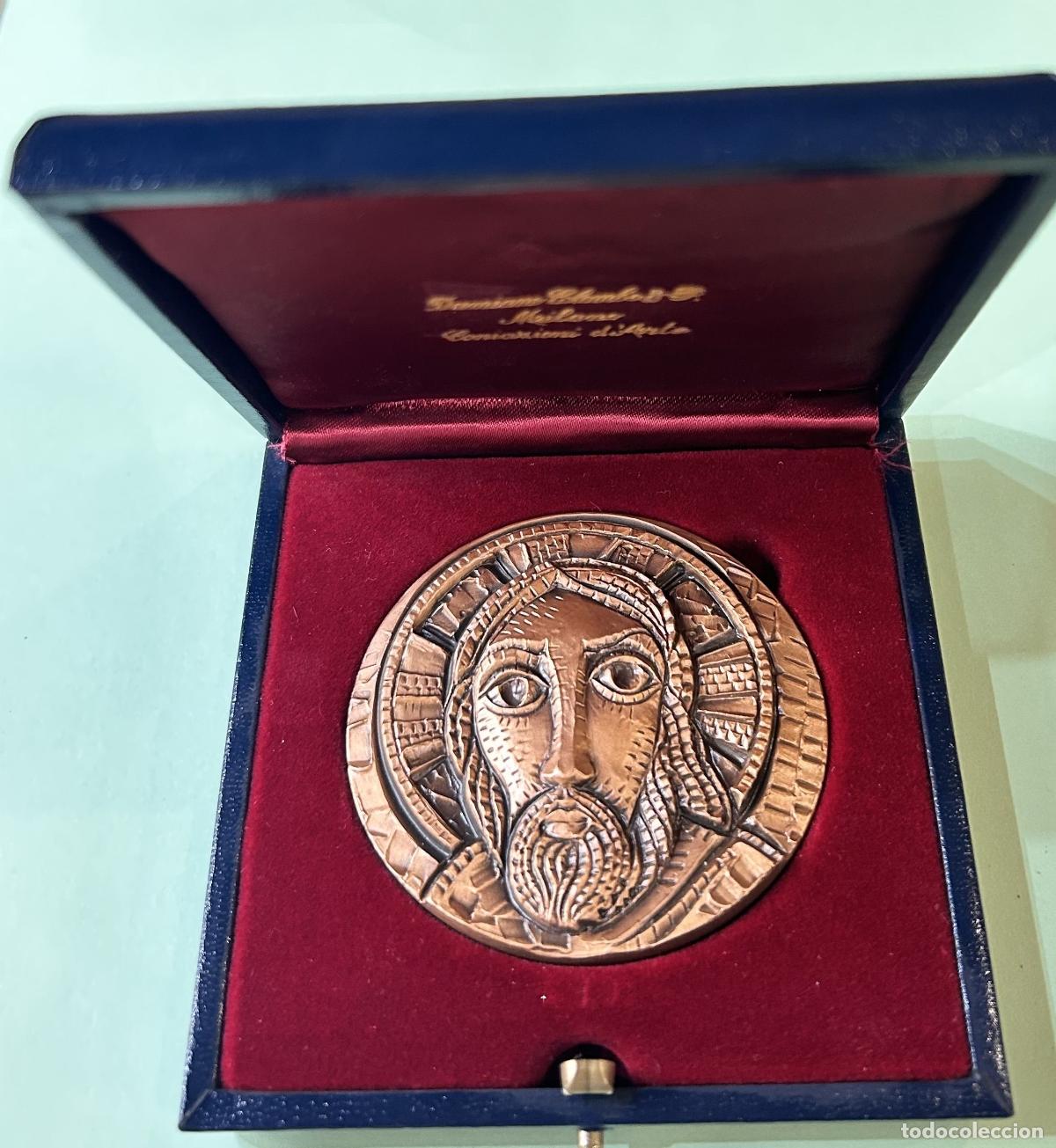 Medallas hist&oacute;ricas: CREXP279 MEDALLA 50 ANIV CONFERENCIA EPISCOPAL ESPA&Ntilde;OA 142 GRAMOS 2016 NUEVA