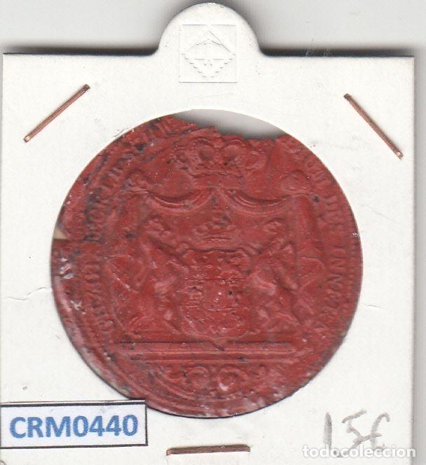 Historical Medals: CRM0440 FICHA DE CARTON SIN IDENTIFICAR