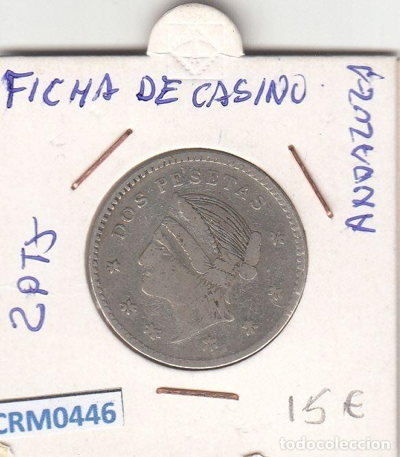 Historische Medaillen: CRM0446 FICHA DE CASINO ANDALUZA 2 PESETAS